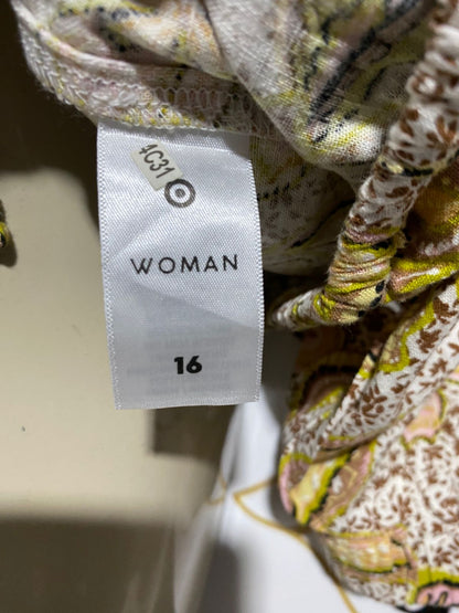 WOMAN ACTIVE |L| BUST FREE| B29| PREMIUM FLORAL PRINT OFF-SHOULDER BLOUSE WITH DRAWSTRING HEM