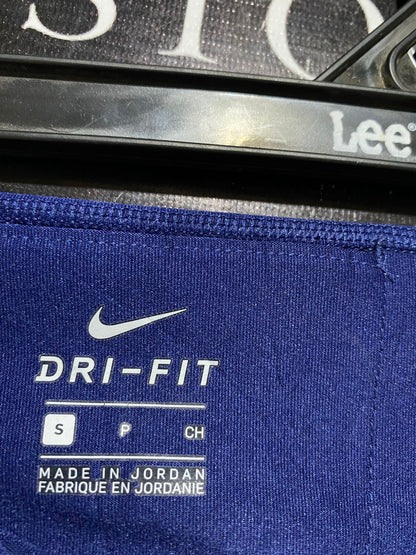 NIKE |S| WAIST 26| B29| DRI-FIT NAVY BLUE "JUST DO IT" HIGH-WAISTED TRAINING LEGGINGS