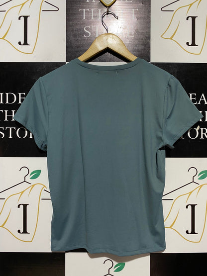 SUPRE |XL| BUST 17| B29| SAGE GREEN CLASSIC SHORT SLEEVE CASUAL TEE SHIRT