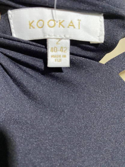 KOOKAI |M| BUST 17| B29| PREMIUM BLACK STRAIGHT-NECK SLEEK SLEEVELESS BODYSUIT