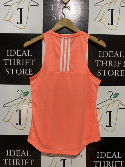 ADIDAS |M| BUST 17| B29| RUNNING WOMEN ORANGE RACERBACK TANK TOP