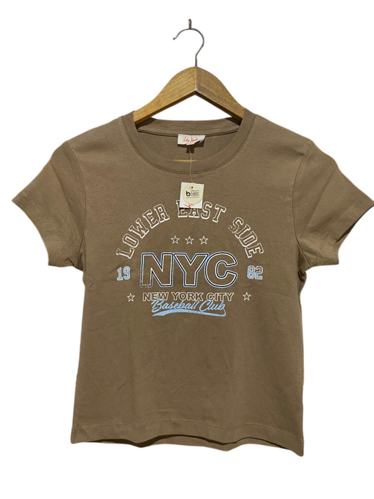 LILY LOVES |M| BUST 16| B30| WOMEN'S NYC LOWER EAST SIDE GRAPHIC BABY