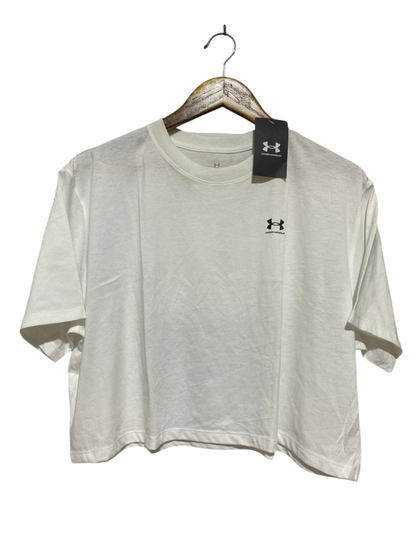 UNDER ARMOUR |M| BUST 24| B30| CROP SHORT SLEEVE SPORTS T-SHIRT