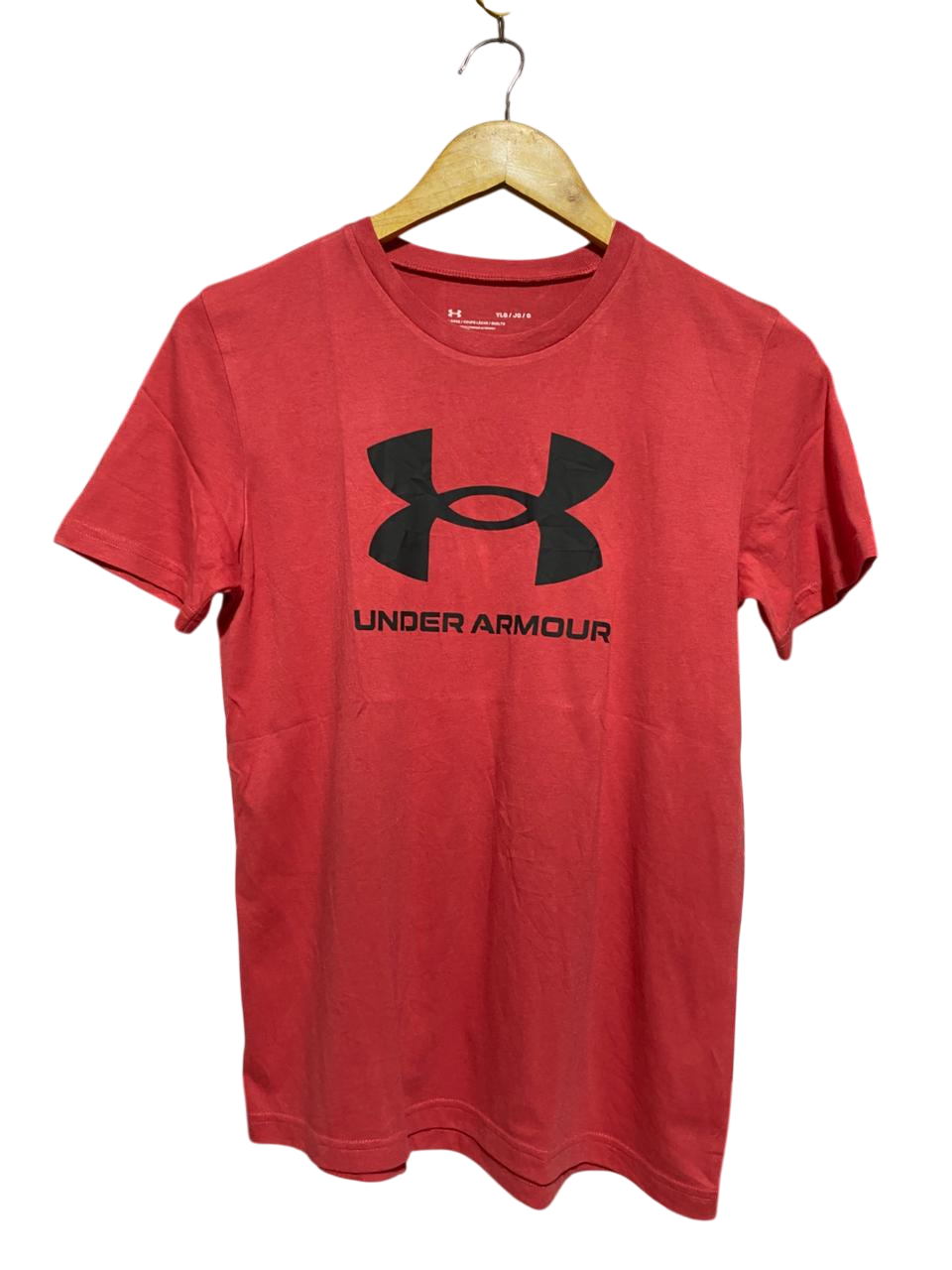 UNDER ARMOUR |L| BUST 18| B30| BIG LOGO SHORT SLEEVE SPORTS T-SHIRT