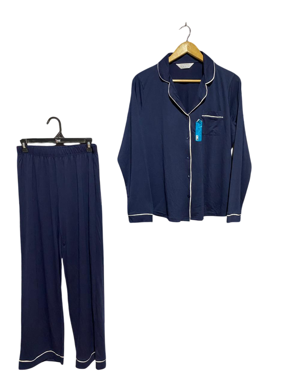 PRIMARK |S| B30| LUXE NAVY NIGHTWEAR SET