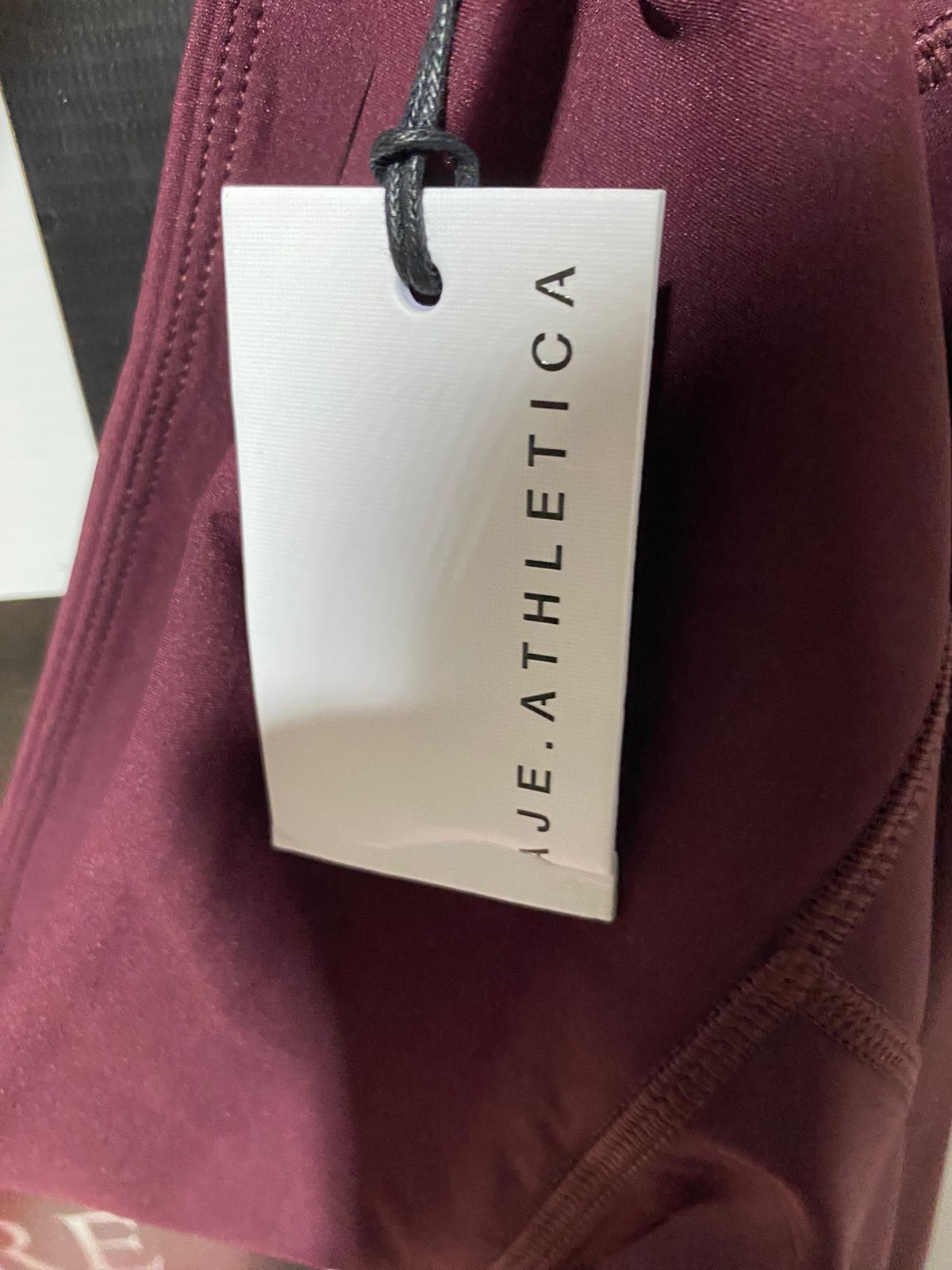 AJE ATHLETICA |XS| WAIST 24| B30| MAROON HIGH WAIST ACTIVEWEAR LEGGINGS FOR WOMEN