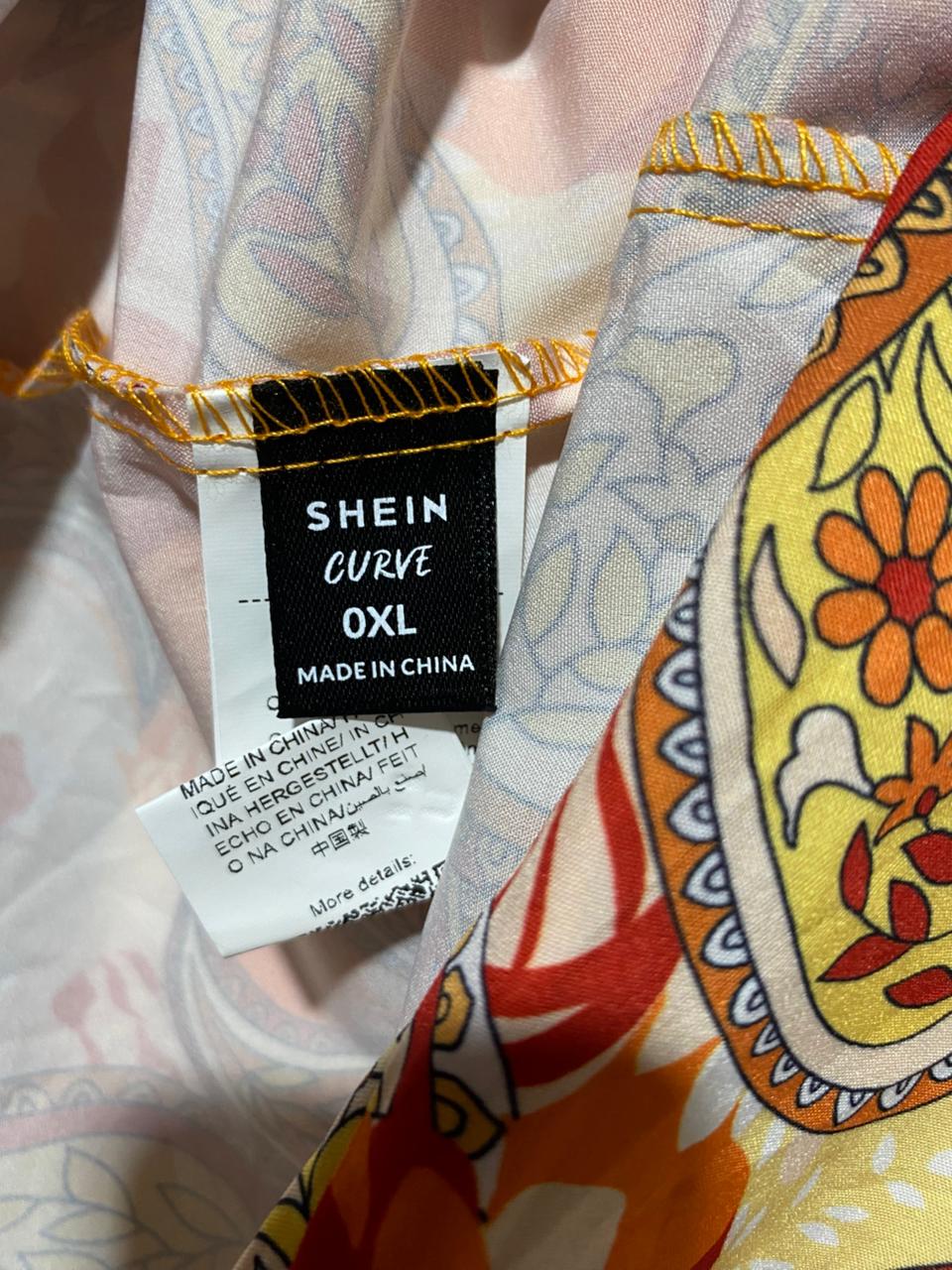 SHEIN CURVE |XL| B30| PREMIUM VIBRANT PAISLEY PRINT CO-ORD SET