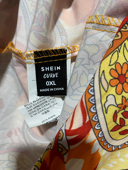 SHEIN CURVE |XL| B30| PREMIUM VIBRANT PAISLEY PRINT CO-ORD SET