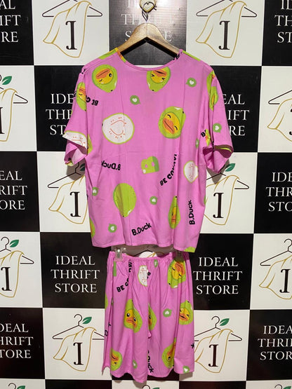 |S| B30| PREMIUM CUTE CARTOON CHARACTER LOUNGEWEAR CO-ORD SET
