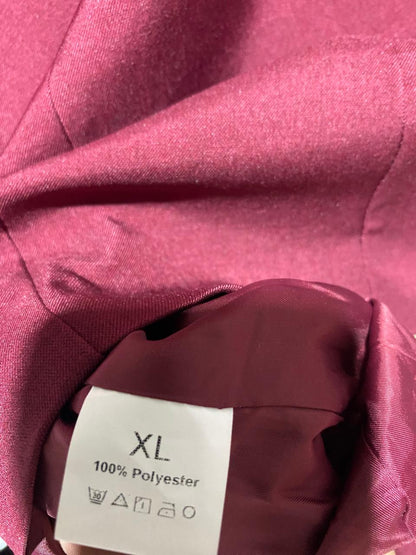 |XL| B30| PREMIUM SOPHISTICATED MAROON TWO-PIECE SUIT