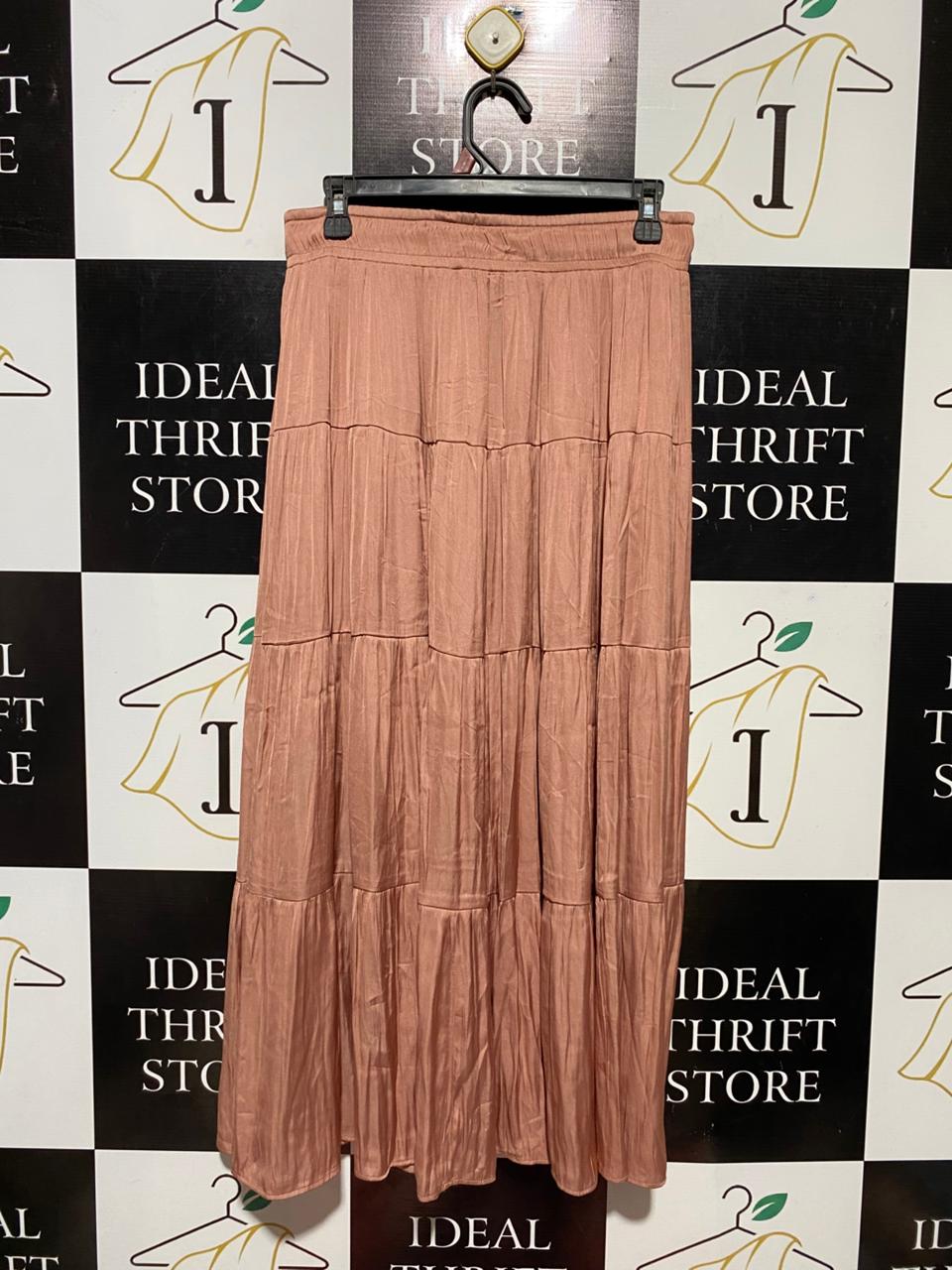 PREVIEW |M| WAIST 28| B30| PREMIUM PREVIEW HIGH-WAISTED TIERED MAXI SKIRT