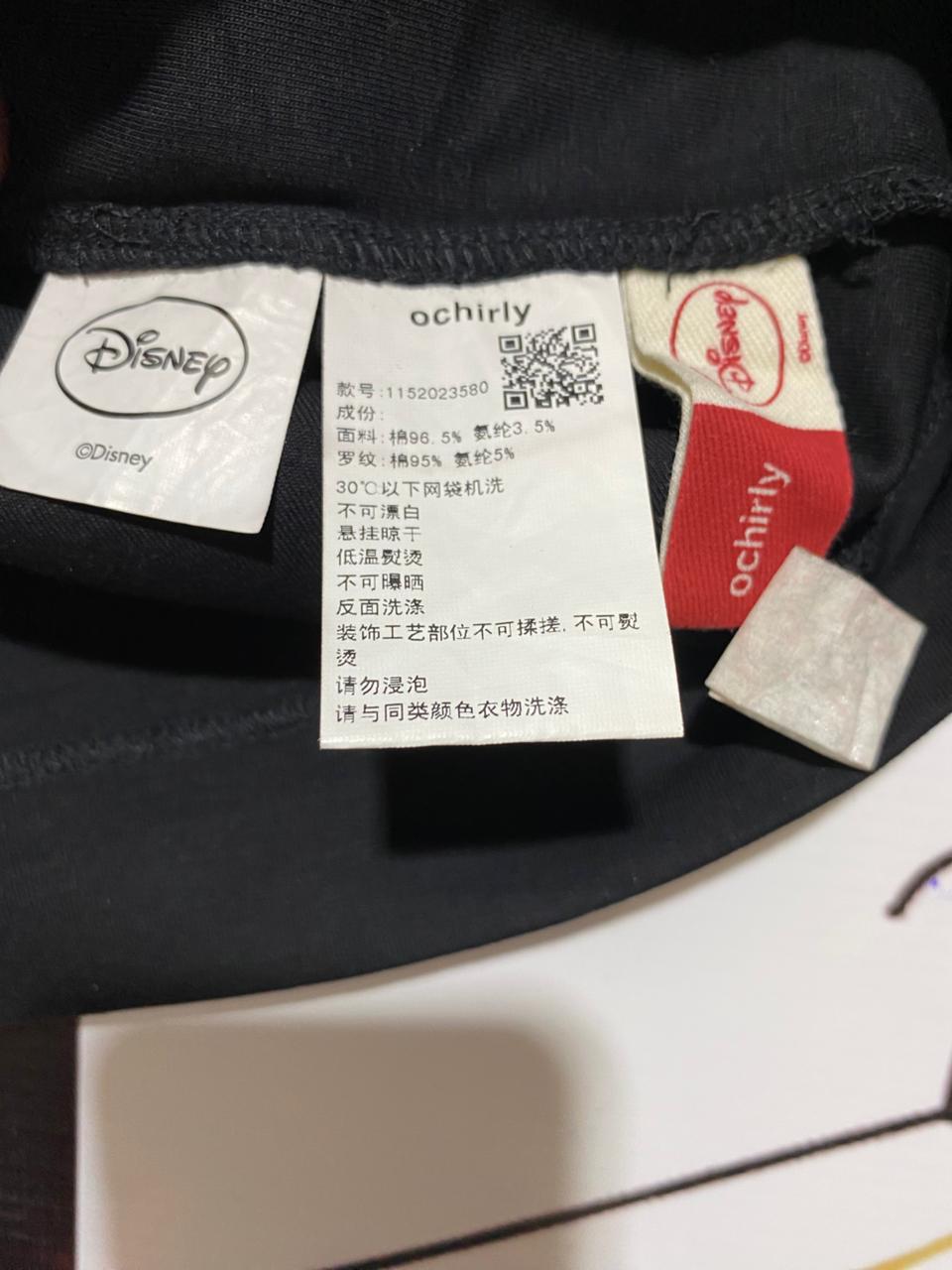DISNEP |M| BUST 16| B30| MICKEY MOUSE GRAPHIC SHORT SLEEVE CROP T-SHIRT