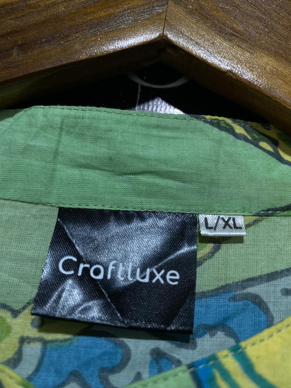 CROFTLUXE |XL| BUST 21| B30| MULTICOLOR ABSTRACT PRINT LONG CASUAL DRESS
