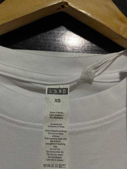 LSKD |XS| BUST 23| B30| SHORT SLEEVE MINIMALIST SPORTS T-SHIRT