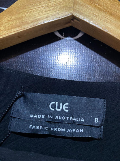 CUE |S| BUST 16| B30| FRONT ZIP LONG SLEEVE CASUAL DRESS