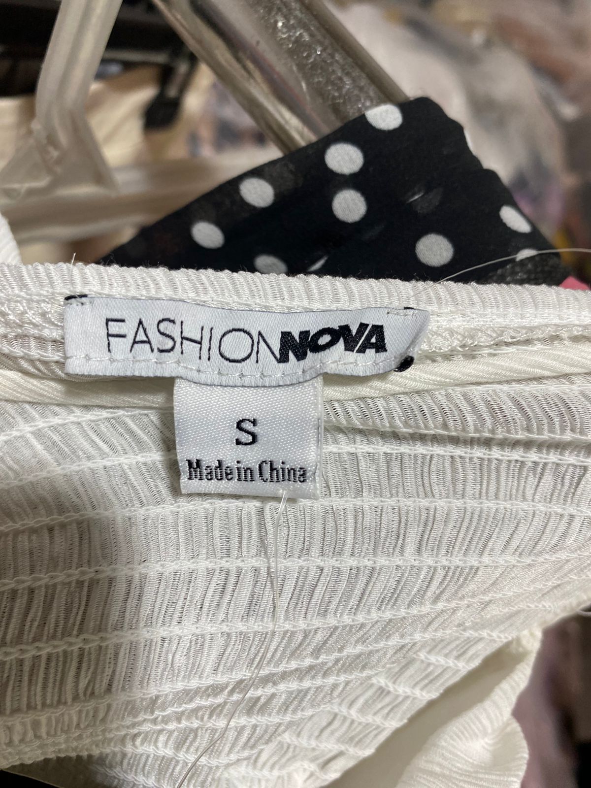 FASHION NOVA |S| BUST 15| B30| WOMEN'S WHITE HALTER NECK KEYHOLE CUTOUT MAXI DRESS