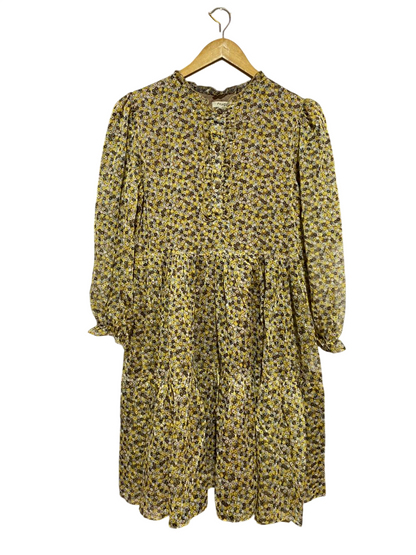 PANGO |M| BUST 16| B31| DITSY FLORAL PRINT TIERED MID-LENGTH DRESS