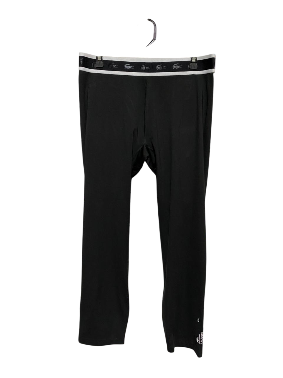 LACOSTE SPORT |XL| WAIST 32| B31| PREMIUM LADIES BRANDED LOGO WAISTBAND SPORTS PANTS BLACK