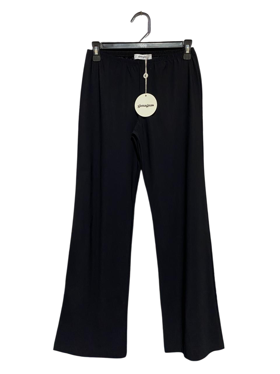 GUMAGUAS |S| WAIST 26| B31| WOMEN'S RELAXED BLACK WIDE-LEG PANTS