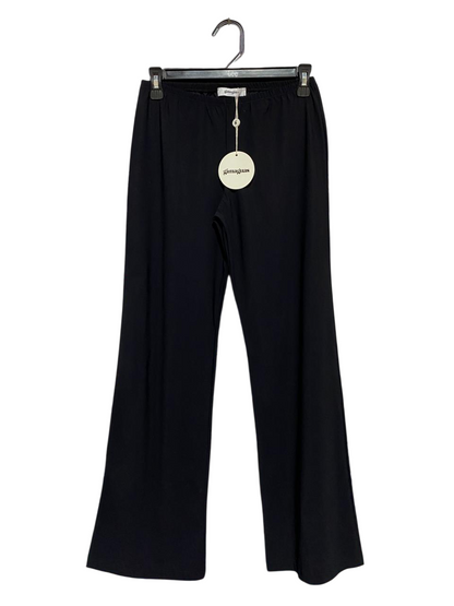 GUMAGUAS |S| WAIST 26| B31| WOMEN'S RELAXED BLACK WIDE-LEG PANTS