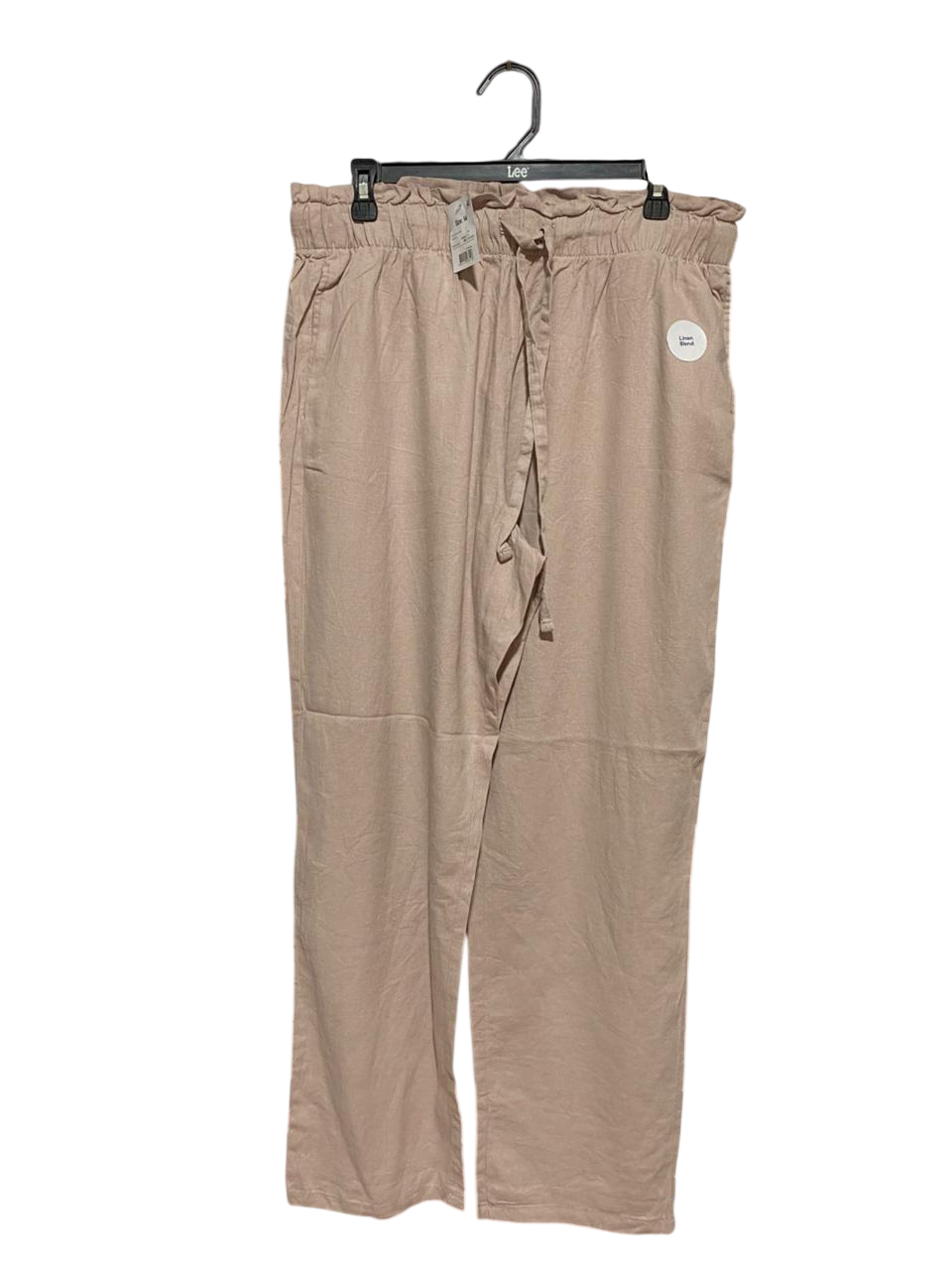 ANKO |XL| WAIST 32| B31| WOMEN'S LINEN BLEND PAPERBAG WAIST PANTS