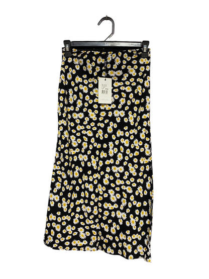 BARDOT |XS| WAIST 25| B31| WOMEN'S DAISY FLORAL PRINT MIDI SKIRT