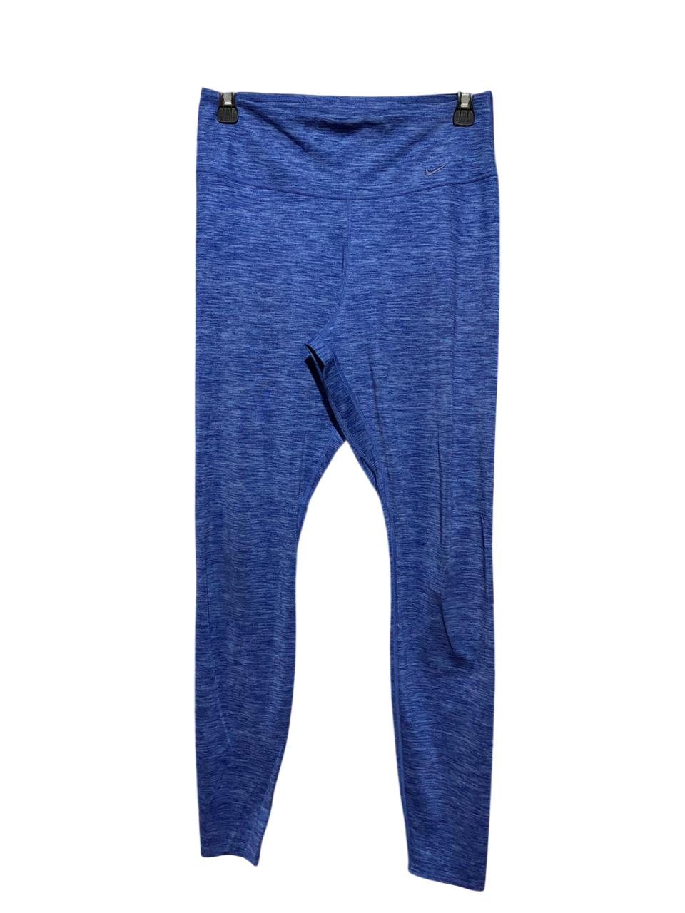 NIKE |M| WAIST 26| B31| WOMEN'S HIGH-WAISTED HEATHER BLUE TRAINING LEGGINGS