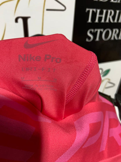 NIKE PRO |M| WAIST 28| B31| WOMEN'S HIGH-RISE BRIGHT PINK TRAINING LEGGINGS