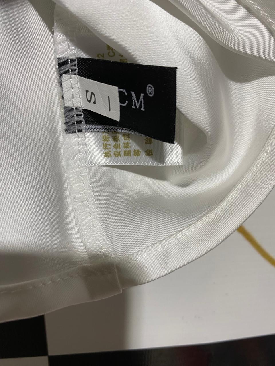 YCM |S| BUST 15| B31| LUXE OFF-WHITE SATIN CAMISOLE TOP