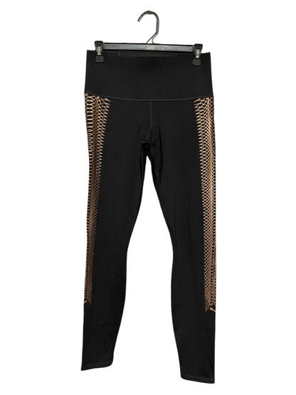 PUMA |M| WAIST 28| B31| WOMEN'S BLACK AND ROSE GOLD ACTIVE LEGGINGS
