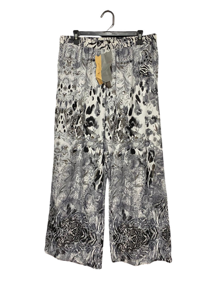 LIZ JORDAN |XL| WAIST 34| B31| WOMEN'S HIGH-WAISTED ULTRA-WIDE-LEG RECREATIONAL PANTS