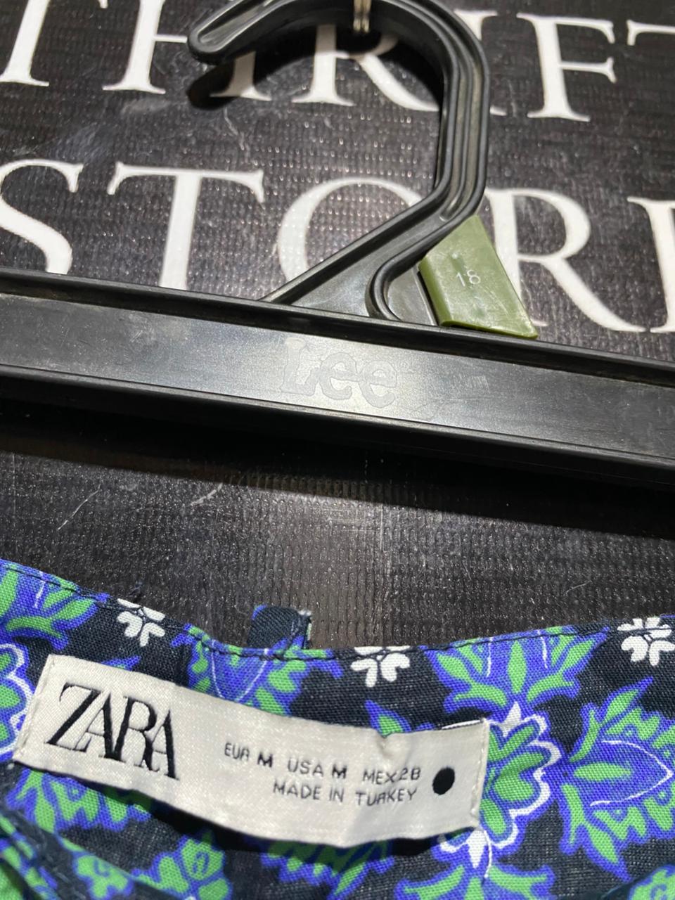ZARA |L| WAIST 30| B31| GEOMETRIC MEDALLION PRINT WIDE-LEG PANTS