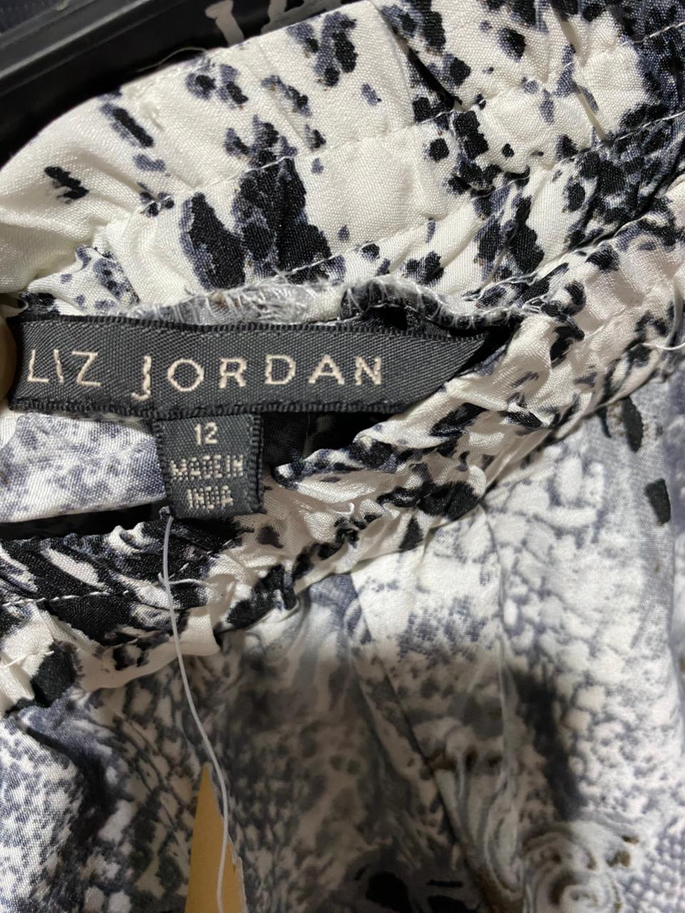 LIZ JORDAN |XL| WAIST 34| B31| WOMEN'S HIGH-WAISTED ULTRA-WIDE-LEG RECREATIONAL PANTS