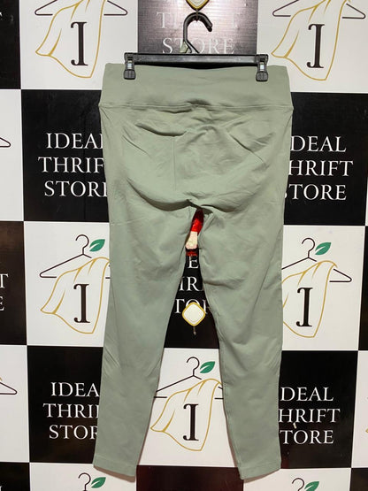 UNDER ARMOUR |L| WAIST 30| B31| HIGH-WAISTED ATHLETIC LEGGINGS SAGE GREEN / OLIVE GREEN