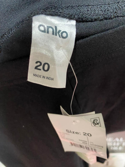 ANKO |XXL| WAIST 38| B31| CLASSIC BLACK STRETCH LEGGINGS