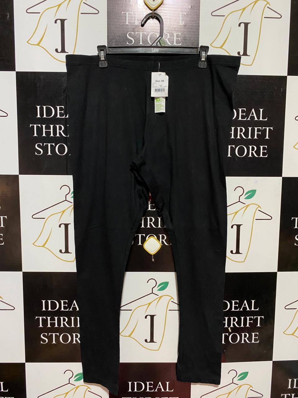 ANKO |XXL| WAIST 38| B31| CLASSIC BLACK STRETCH LEGGINGS