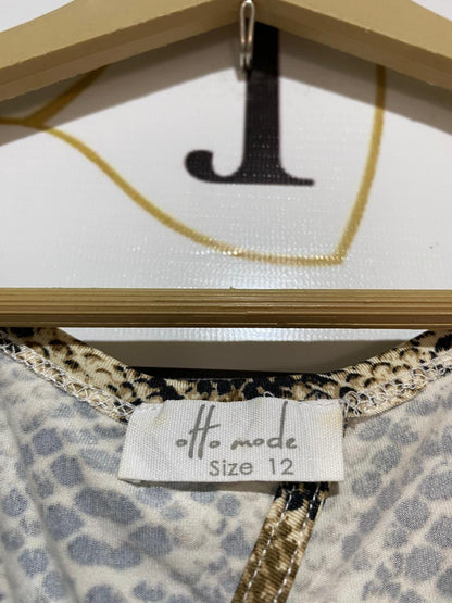 H MODE |L| B32| PREMIUM SNAKE SKIN PRINT 2-PIECE TOP & MAXI SKIRT SET