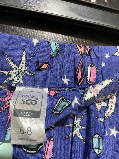 CLOTHING.CO |S| WAIST 26| B32| CELESTIAL & GEM PRINT LOUNGEWEAR PAJAMA PANTS WITH DRAWSTRING