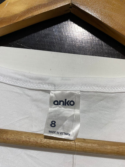 ANKO |S| BUST 16| B32| V-NECK LONG SLEEVE T-SHIRT / BASIC TEE