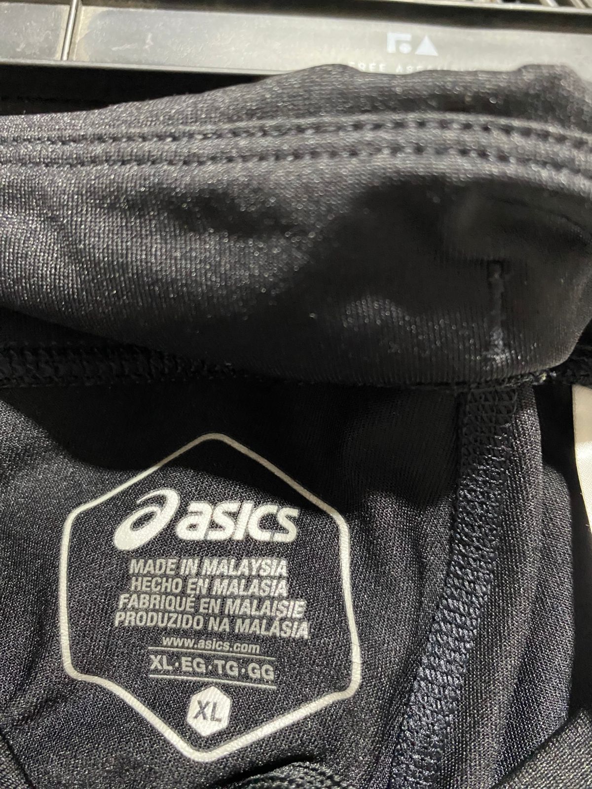 ASICS |XL| WAIST 34| B32| WOMENS HIGH-PERFORMANCE BLACK RUNNING LEGGINGS