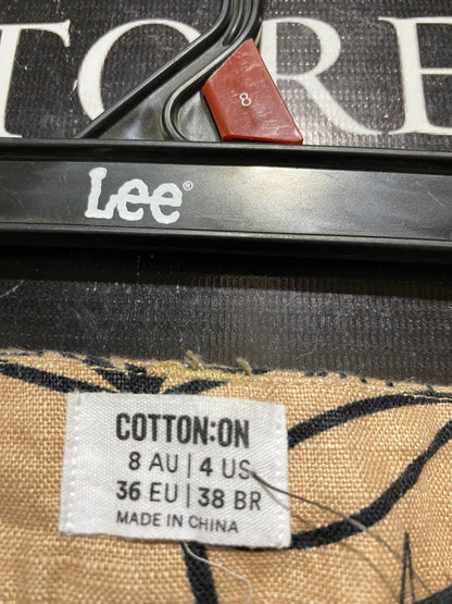 COTTON ON |M| WAIST 28| B32| TROPICAL FLORAL PRINT WIDE-LEG CARGO PANTS