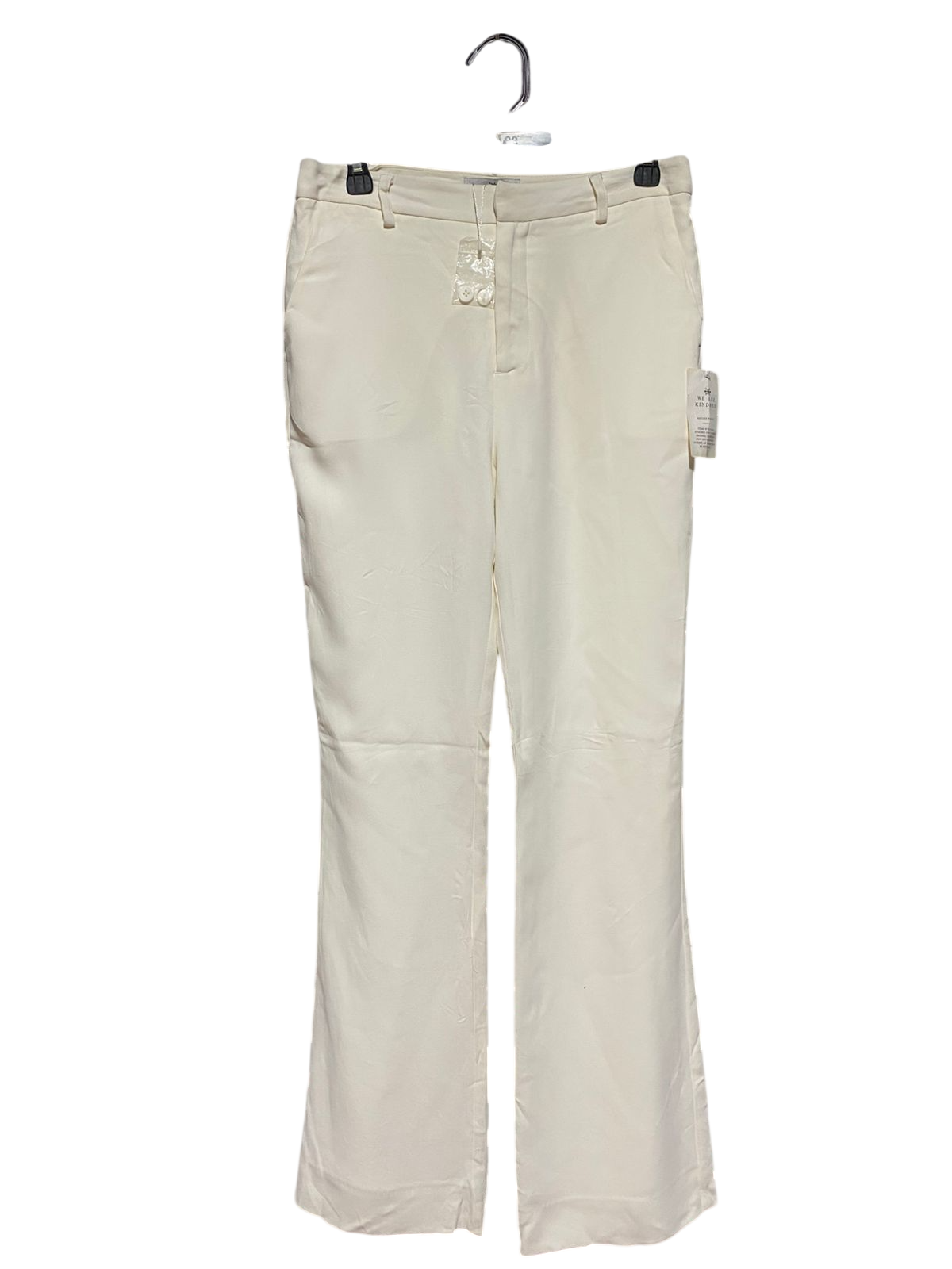 KINDRED |M| WAIST 29| B32| CHIC OFF-WHITE TAILORED STRAIGHT-LEG FORMAL TROUSERS