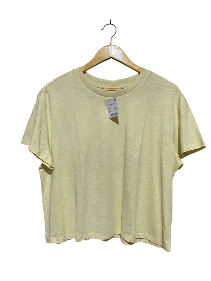 ANKO |XL| BUST 22| B32| PASTEL YELLOW LIGHTWEIGHT ESSENTIAL TEE