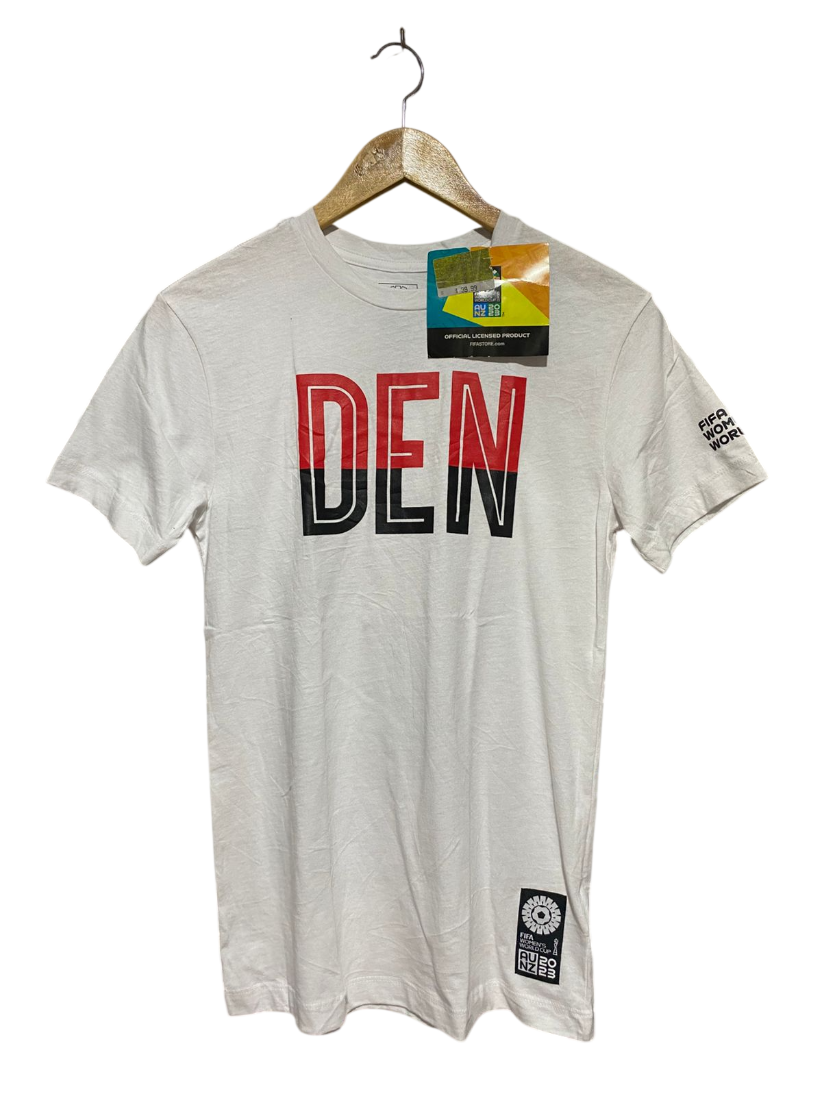 AUNZ |XS| BUST 16| B32| WOMEN'S WORLD CUP 2023 DENMARK GRAPHIC T-SHIRT