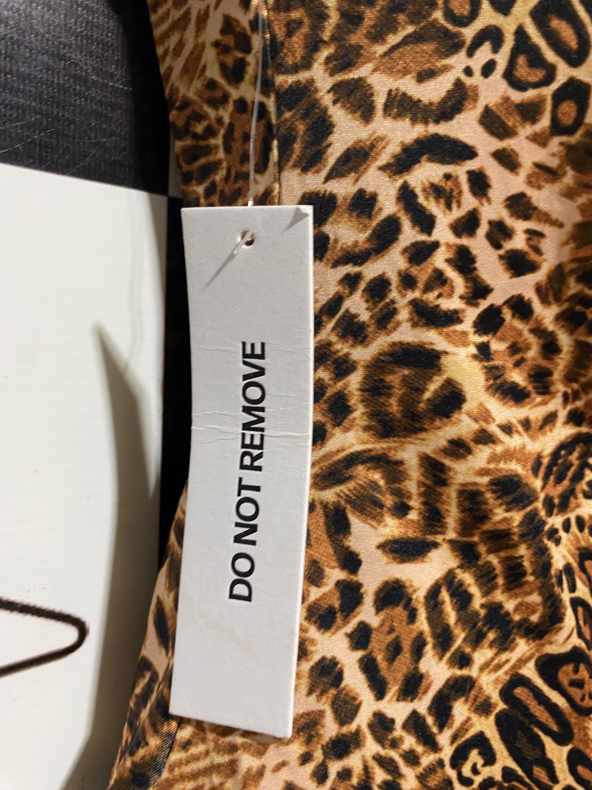 PRINCESS POLLY |M| BUST 16| B32| FREE PEOPLE LEOPARD PRINT RUFFLED SIDE TIE TANK TOP