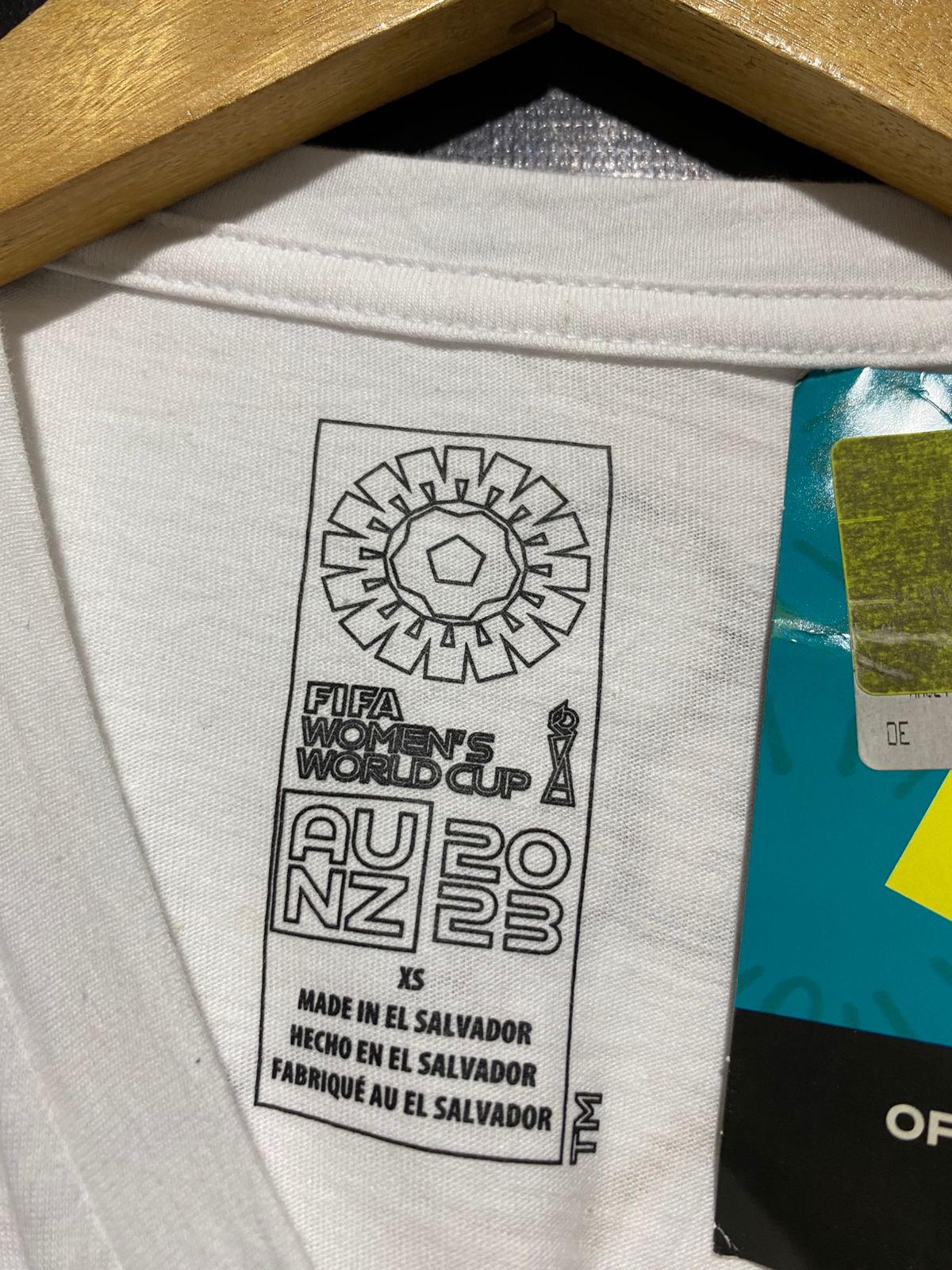 AUNZ |XS| BUST 16| B32| WOMEN'S WORLD CUP 2023 DENMARK GRAPHIC T-SHIRT