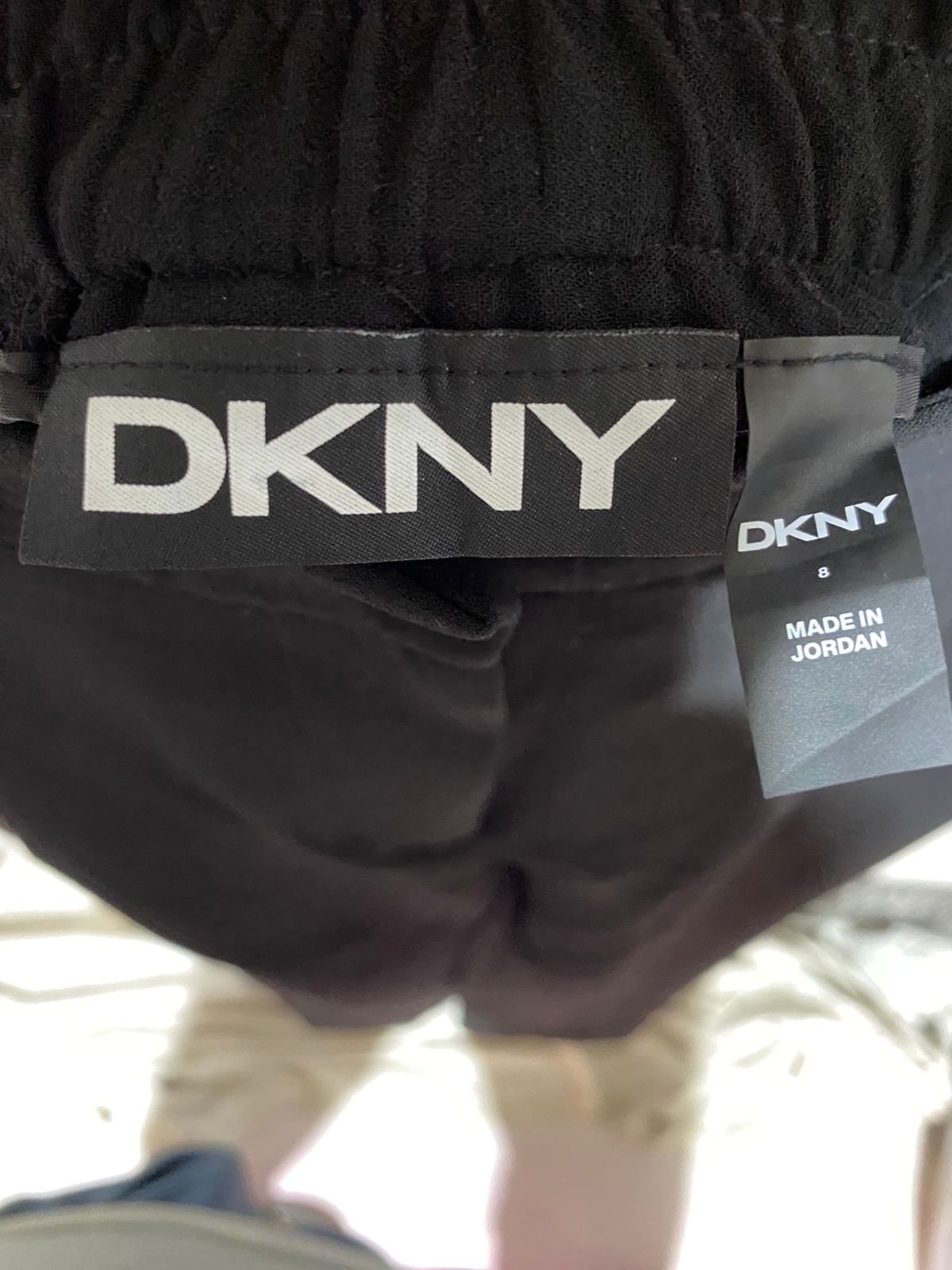 DKNY |L| WAIST 30| B32| CLASSIC HIGH-WAISTED WIDE-LEG TAILORED TROUSERS