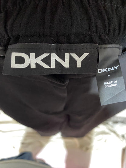 DKNY |L| WAIST 30| B32| CLASSIC HIGH-WAISTED WIDE-LEG TAILORED TROUSERS