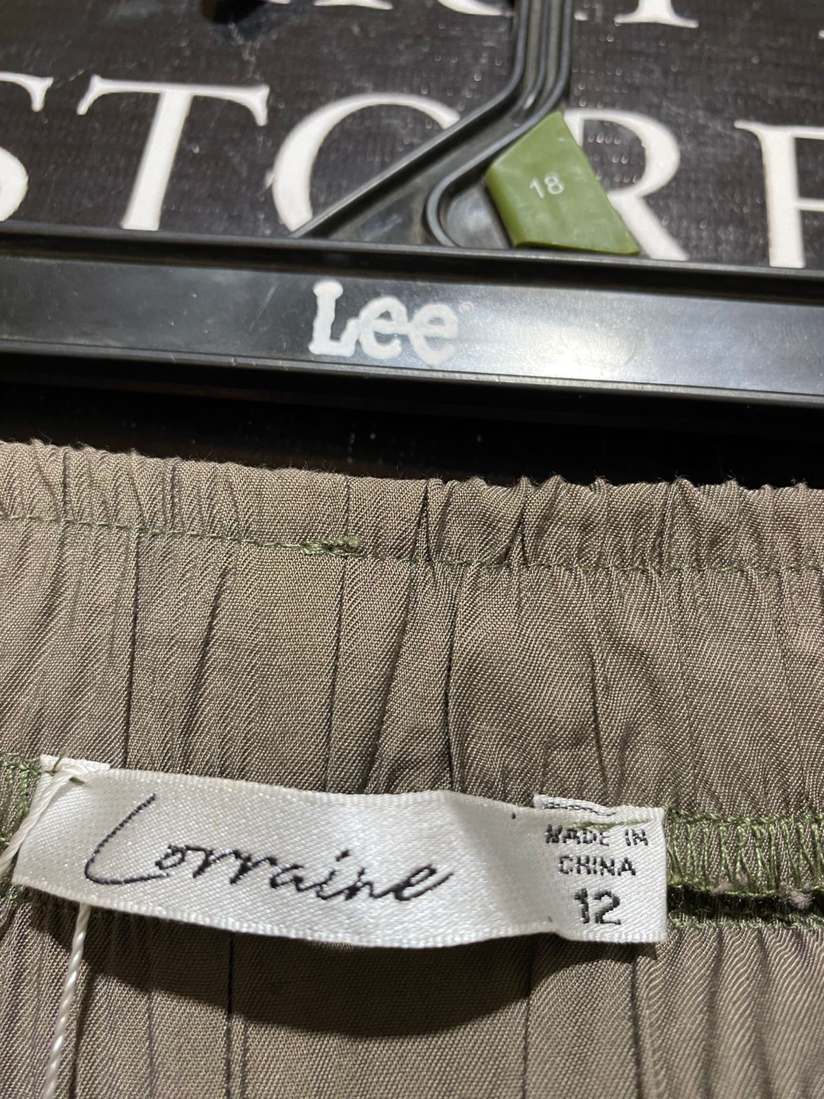 LORRAINE |L| WAIST 29| B32| HIGH-WAISTED DRAWSTRING WIDE-LEG TROUSERS