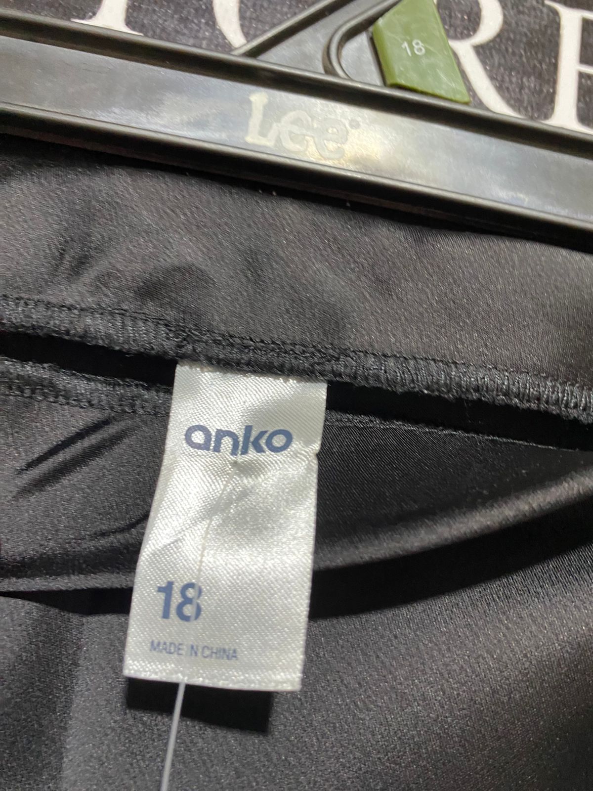 ANKO |XXL| WAIST 38| B32| HIGH-WAISTED SATIN MIDI SKIRT
